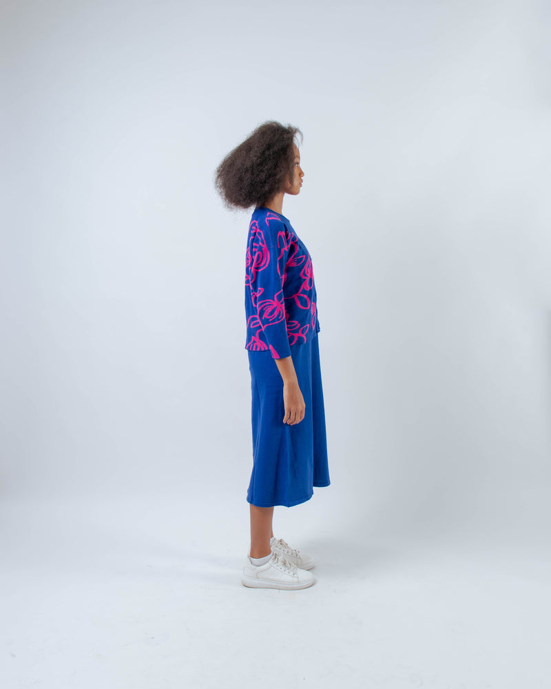 Artes Cardigan Blue