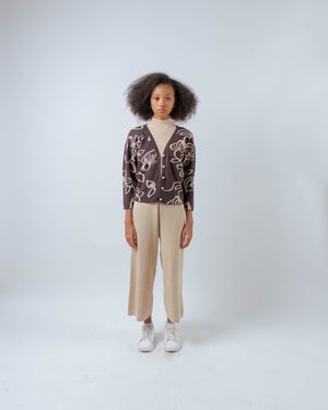 Artes Cardigan Coffee