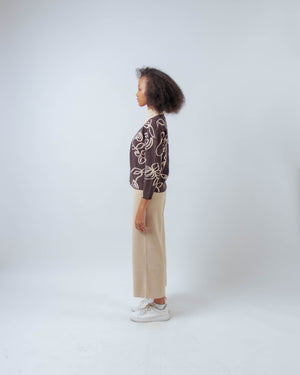 Artes Cardigan Coffee