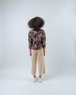 Artes Cardigan Coffee