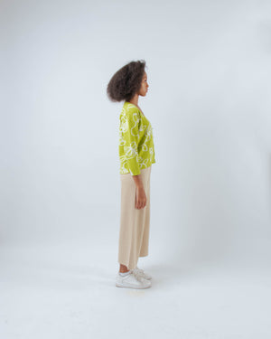 Artes Cardigan Yellow