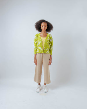 Artes Cardigan Yellow