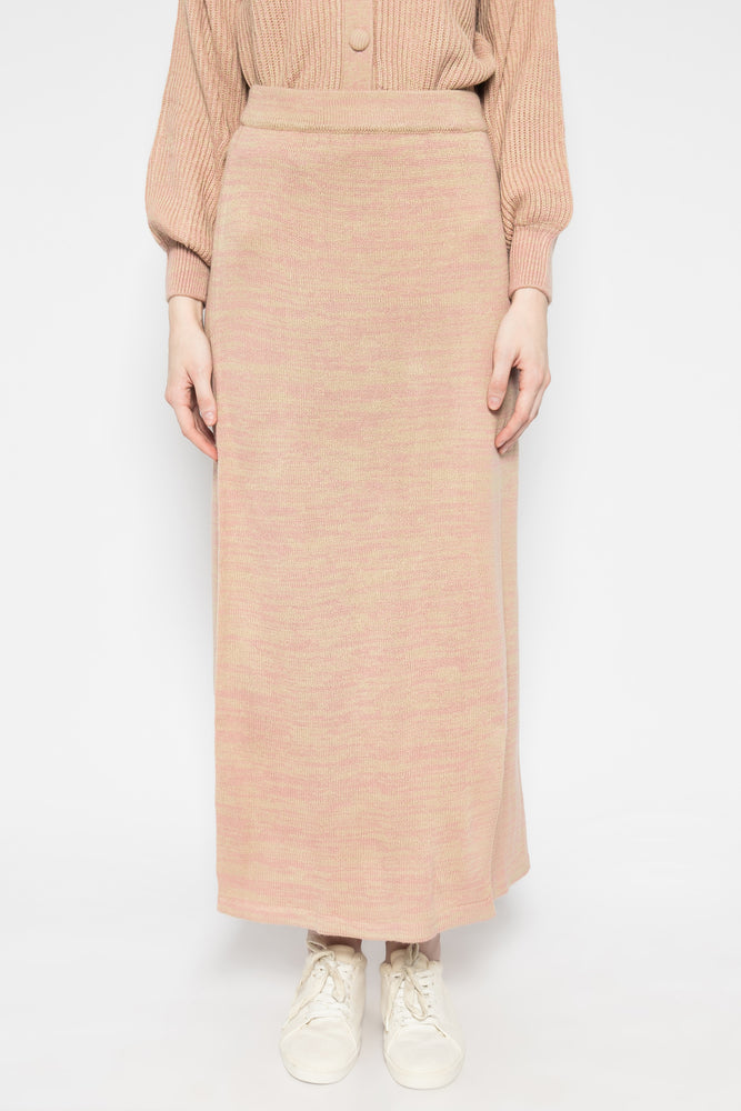 Long Skirt Rose Cream