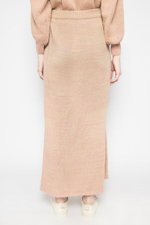 Long Skirt Rose Cream