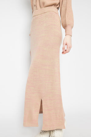 Long Skirt Rose Cream