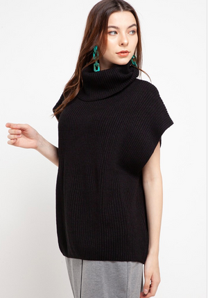 Tik Poncho Black