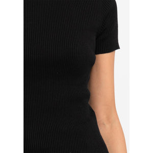 Xena Mock Neck in Black