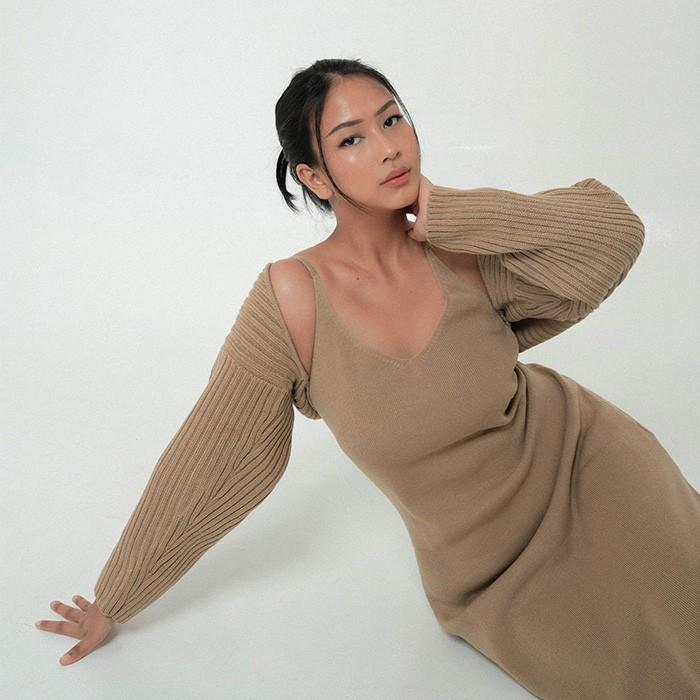 Anya Dress Mocha