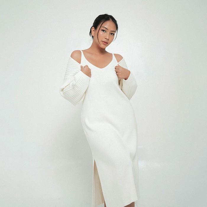 Anya Dress Offwhite