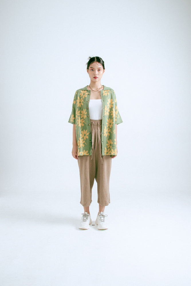 Flora Lounge Shirt Mint