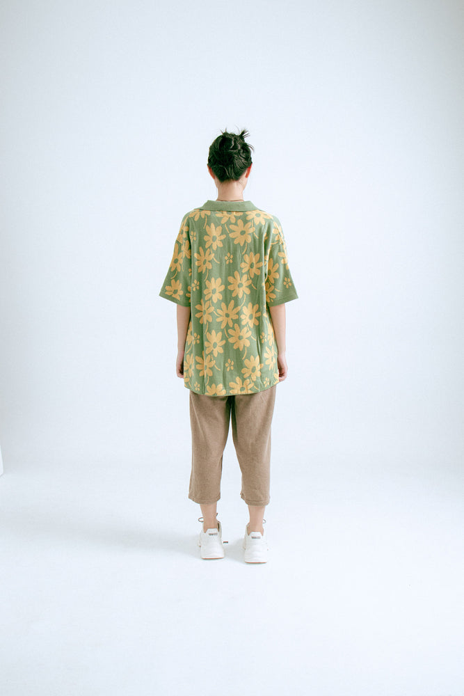 Flora Lounge Shirt Mint