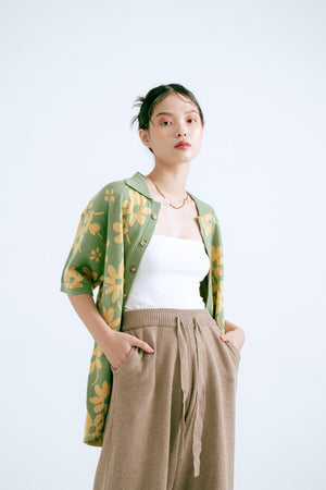 Flora Lounge Shirt Mint