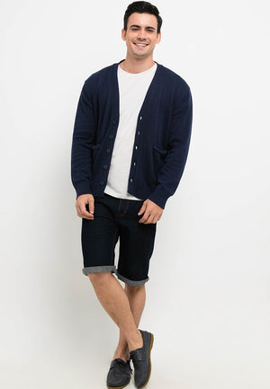 
            
                Load image into Gallery viewer, Lyon Cardigan in Navy
            
        