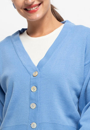 Faye Cardigan Blue