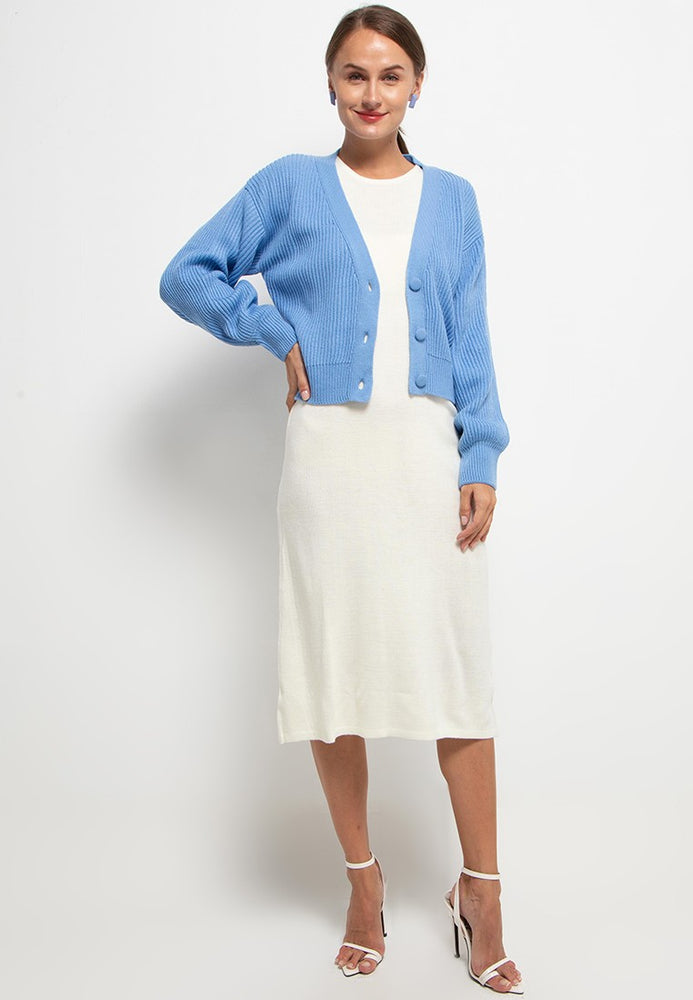 Faye Cardigan Blue